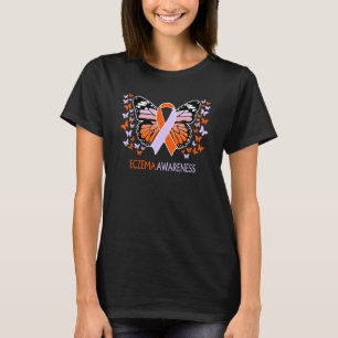 We Draag lavender en Sinaasappel voor eczeem bewus T-shirt