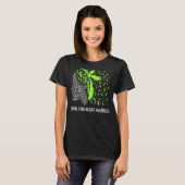 We Draag Lime Green voor spinale kabelschaderaars T-shirt (Voorkant volledig)