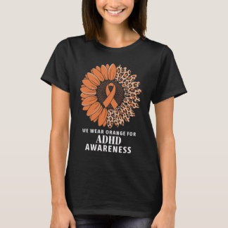 We Draag Oranje voor ADHD-bewustzijn T-shirt