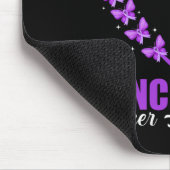 We Draag Paars voor alvleesklierkanker Muismat (Hoek)