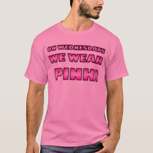 We Draag PINK. T-shirt (Voorkant)