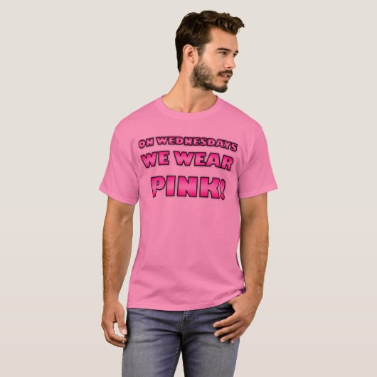 We Draag PINK. T-shirt (Voorkant volledig)
