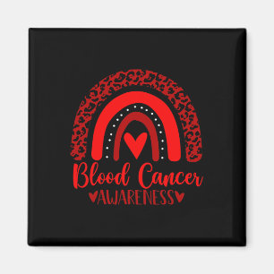 we draag Red Rainbow awsewome voor Blood Cancer Aw Magneet