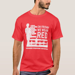 We Draag Red Vrijdag Soldier T-shirt