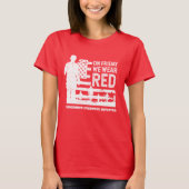 We Draag Red Vrijdag Soldier T-shirt (Voorkant)