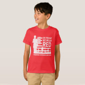 We Draag Red Vrijdag Soldier T-shirt (Voorkant volledig)