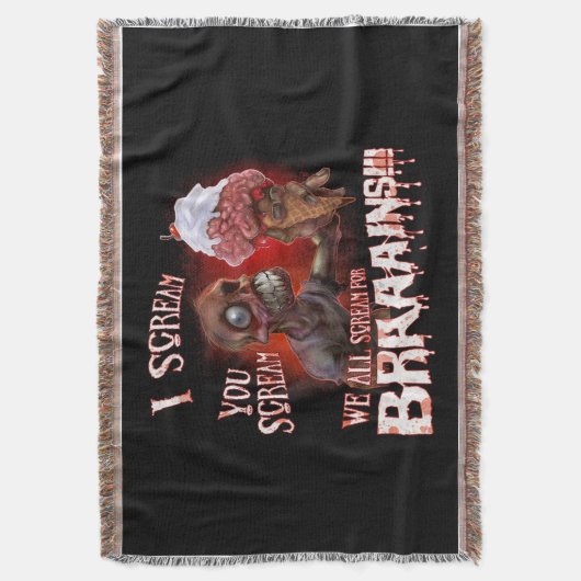 We draaien allemaal op de hersenen. deken (Voorkant Verticaal)