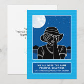 We dragen allemaal dezelfde 1_flatcard 5"x7" aankondiging (Voorkant / Achterkant)