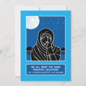 We dragen allemaal dezelfde 3-flatkaart van 5 x 7  aankondiging (Voorkant)