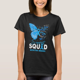 We dragen blauwe vlinder ondersteun mastocytose be t-shirt