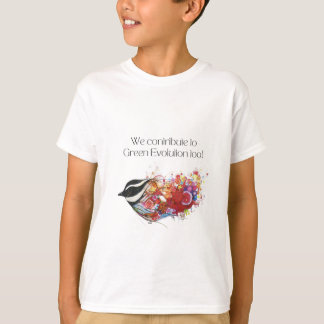 We dragen ook bij aan de groene evolutie. t-shirt