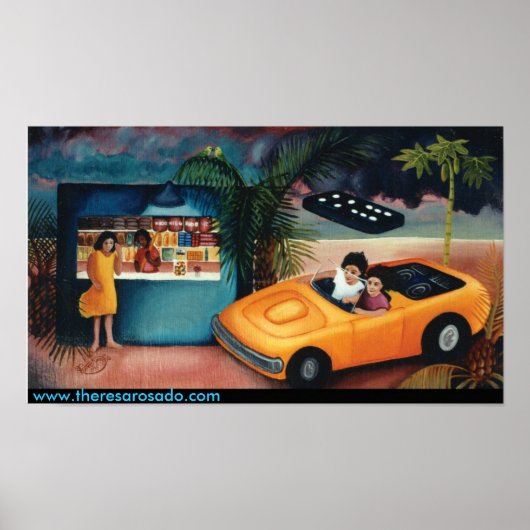 We droegen de hele nacht "Manejamos todo noche" Poster (Voorkant)