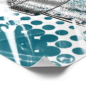 We eisen een eerlijk proces – Graffiti-achtige pro Poster (Hoek)