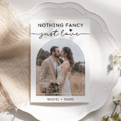 We Eloped Kaarten Arch Foto Elopement Aankondiging