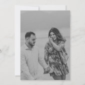 We Eloped Photo Announcement Card Kaart (Achterkant)