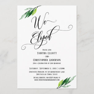 We Eloped stond voor een uitgewerkte script en gro Kaart
