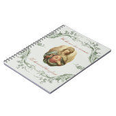 We eren haar macularis Mary Notebook Notitieboek (Linkerzijde)