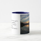 We erven de aarde niet... mok (Midden)