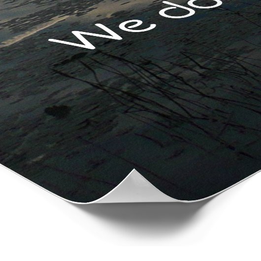 We erven de aarde niet... poster (Hoek)