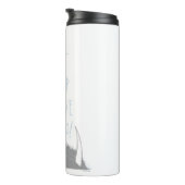 We eten je wel op. We houden van je. -Blauw Thermosbeker (Geroteerd rechts)