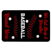 We eten, slapen en Breuken hier Magneet (Horizontaal)