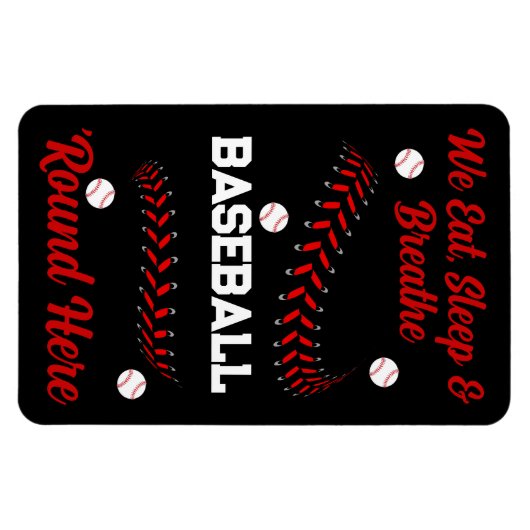 We eten, slapen en Breuken hier Magneet (Horizontaal)