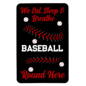 We eten, slapen en Breuken hier Magneet (Verticaal)