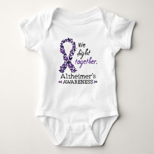We fight together - Alzheimer awareness Romper (Voorkant)