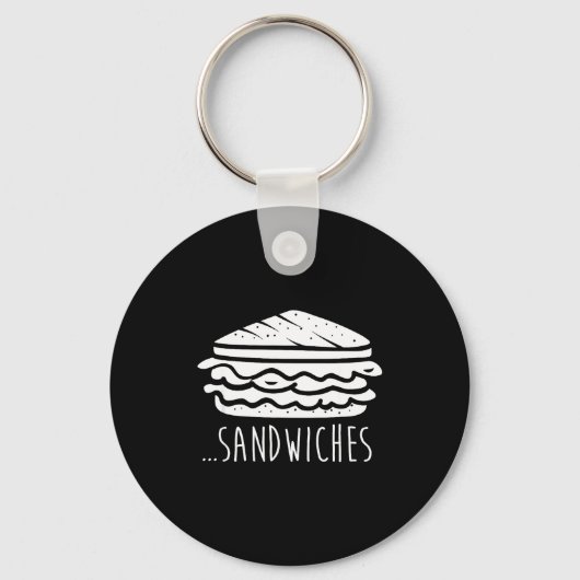 We Finish Each Other's Sandwiches Funny Matching  Sleutelhanger (Voorkant)