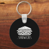 We Finish Each Other's Sandwiches Funny Matching  Sleutelhanger (Voorkant)
