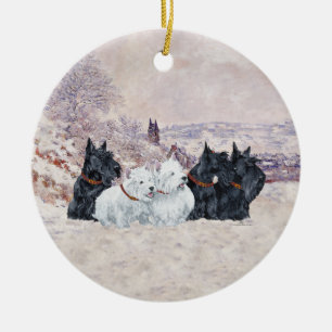 We Five Winter Keramisch Ornament