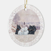 We Five Winter Keramisch Ornament (Links)