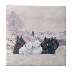 We Five Winter Tegeltje