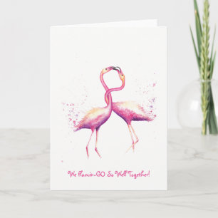 We Flamin-GO zo goed samen! Gegroet Kaart
