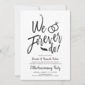 We Forever Do Jubileum | Script voor hernieuwing v Kaart (Voorkant)