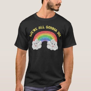 We Gaan Allemaal Dood Gothic Horror Goth Punk Heks T-shirt
