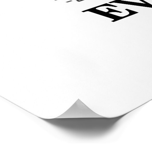 We gaan allemaal terug naar de gemiddelde Humor. Poster (Hoek)