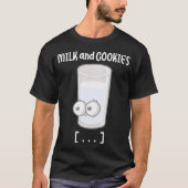 We gaan als melk en koekjes samen bijpassende coup t-shirt (Voorkant)