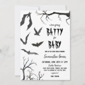 We Gaan Batty voor Baby Shower Kaart (Voorkant)