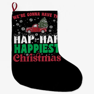 We gaan de aller aller allerbeste Kerstmis hebben Grote Kerstsok