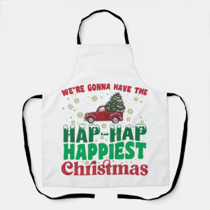 We gaan de aller aller allerbeste Kerstmis hebben Schort
