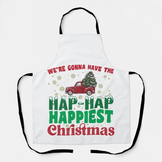 We gaan de aller aller allerbeste Kerstmis hebben Schort (Voorkant)