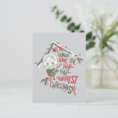 We gaan de aller-allermooiste Kerst hebben Feestdagenkaart (Staand voorkant)