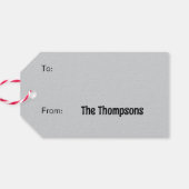 We gaan de gelukkigste kerst hebben cadeaulabel (Achterkant Horizontaal)