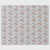 We gaan de gelukkigste kerst hebben cadeaupapier (Vlak)