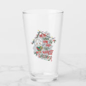 We gaan de gelukkigste kerst hebben glas (Voorkant)