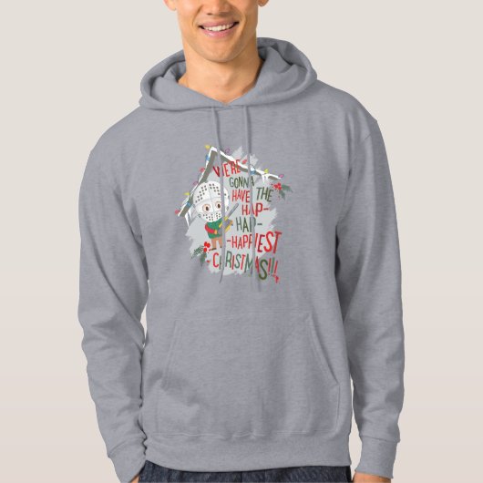 We gaan de gelukkigste kerst hebben hoodie (Voorkant)
