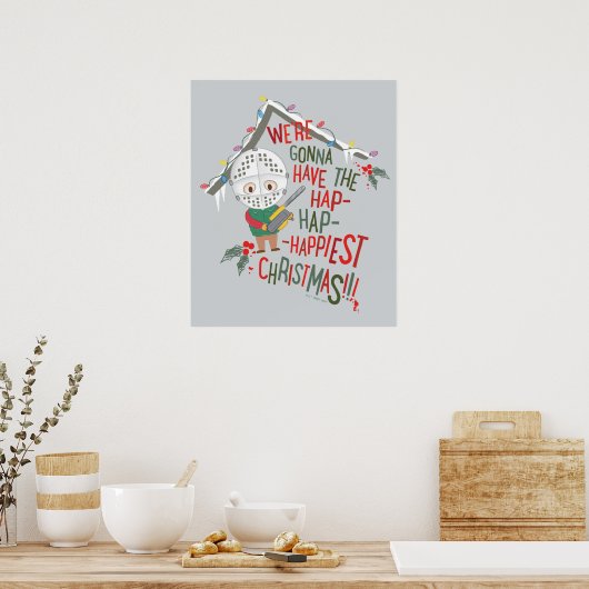 We gaan de gelukkigste kerst hebben poster (Keuken)