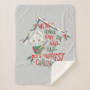 We gaan de gelukkigste kerst hebben sherpa deken