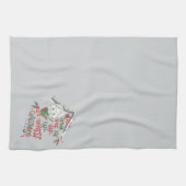 We gaan de gelukkigste kerst hebben theedoek (Horizontaal)